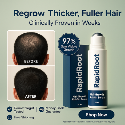 RapidRoot™ Hair Growth Roll-On Serum (25 mL)