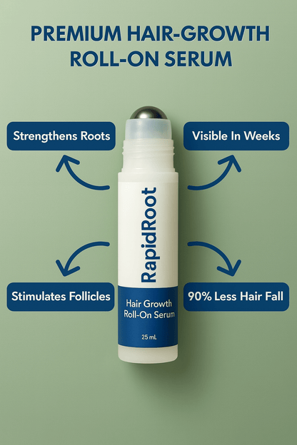RapidRoot™ Hair Growth Roll-On Serum (25 mL)